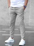 Men's Comfort Trousers | Tailored Ankle-Length Fit | Straight-Leg Silhouette